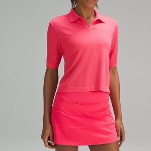 NWT Lululemon Swiftly Tech Relaxed-Fit Polo Shirt Size 12
